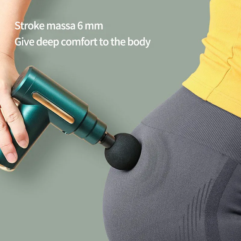 Massage Gun 4 kepala